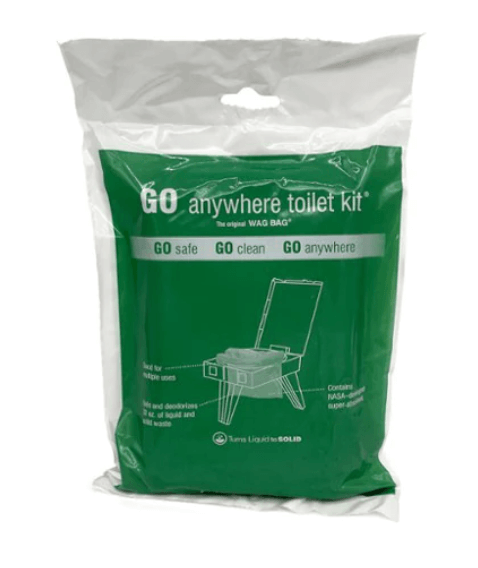 day hiking essentials, Go anywhere toilet kit