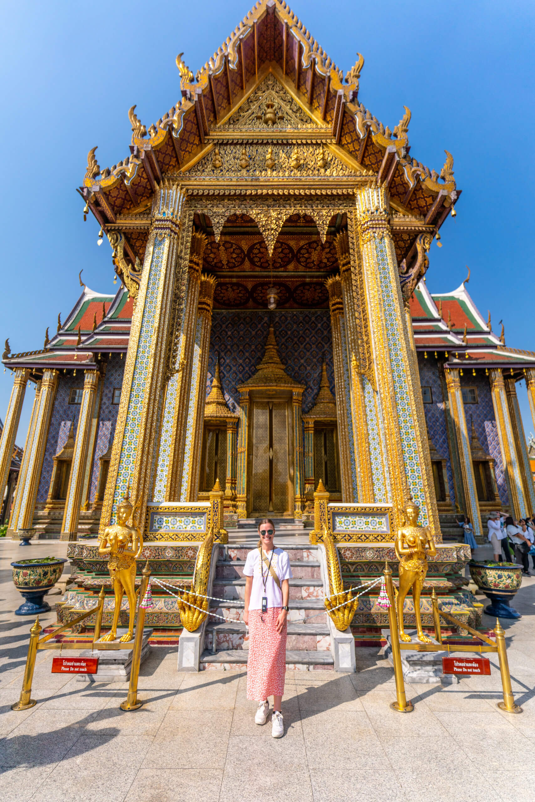 The Grand Palace in Bangkok Thailand; Southeast Asia Travel