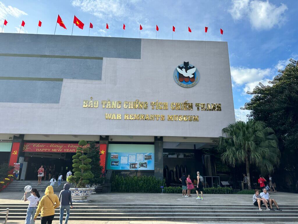 War Remnants Museum in Ho Chi Minh, Vietnam