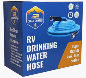 Collapsable RV drinking water hose