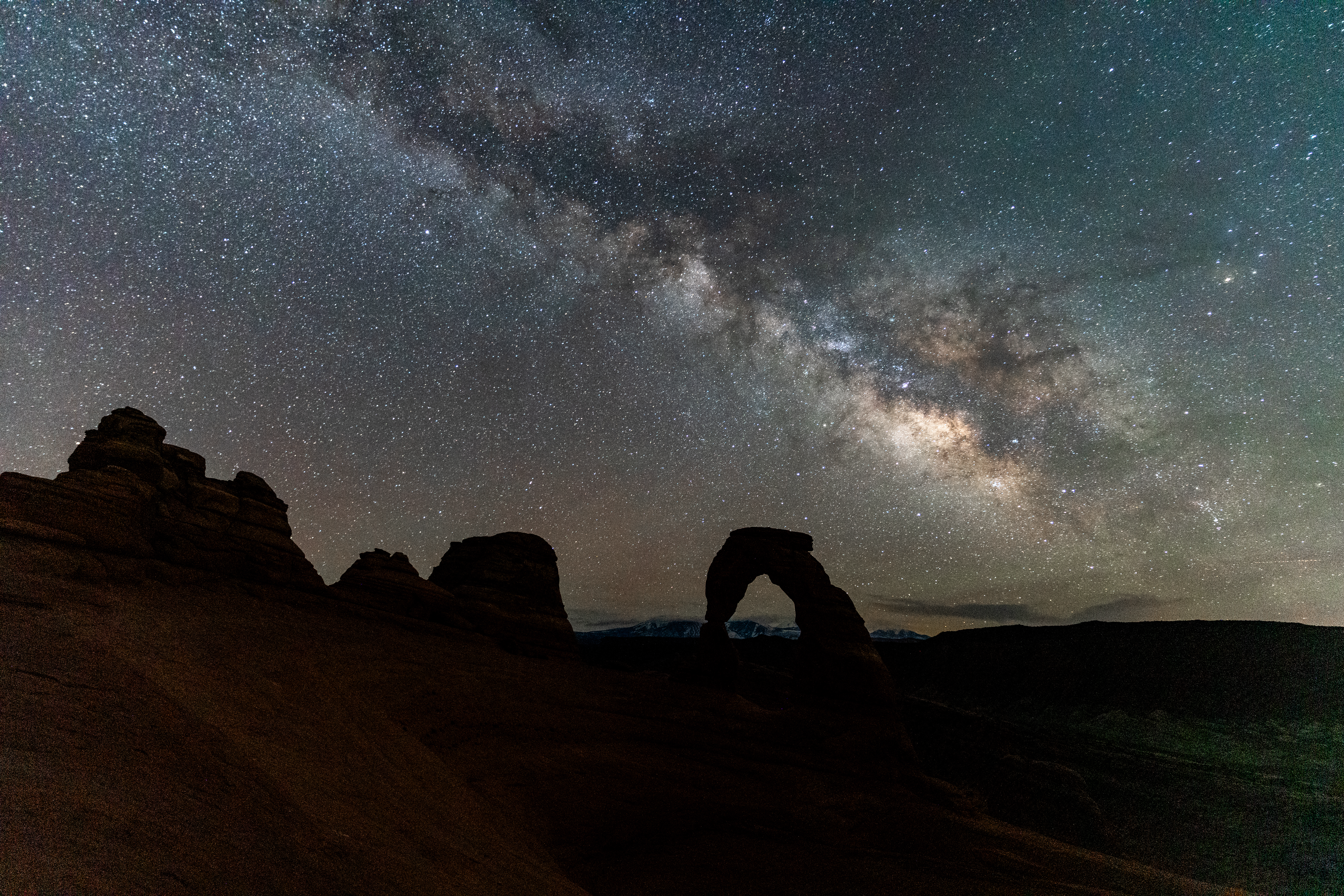 Delicate Arch and the Milky Way