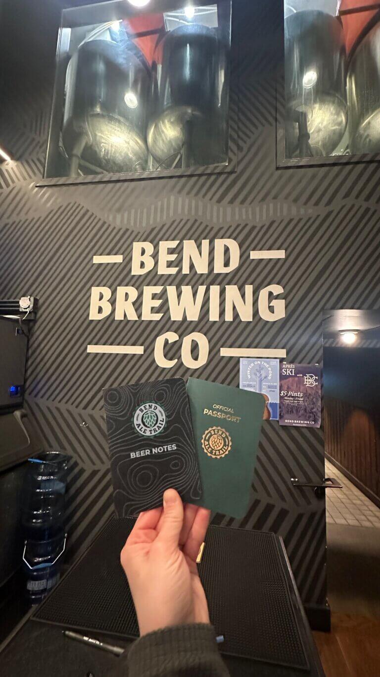 Drinking along the Bend Ale Trail with the ale trail passports